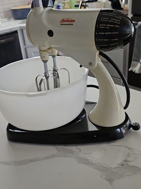 Vintage Sunbeam Mixmaster with Bowl 1950s
